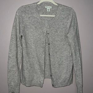 Adrienne Vittadini 2-ply cashmere cardigan - M